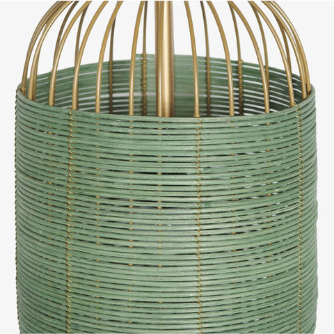 Henka Green Hanging Lamp Tall - Orange Tree Home Pvt. Ltd.