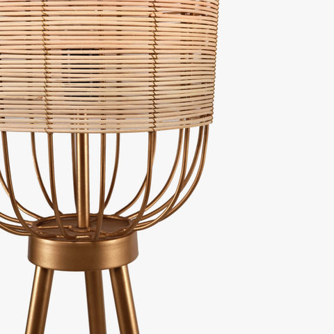 Henka Natural Floor Lamp - Orange Tree Home Pvt. Ltd.