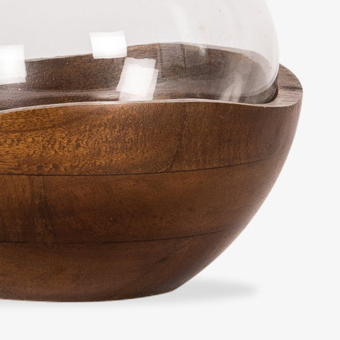 Quinn Wide Glass Vase