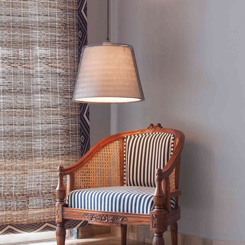 Rhombus Hanging Lamp Grey - Orange Tree Home Pvt. Ltd.