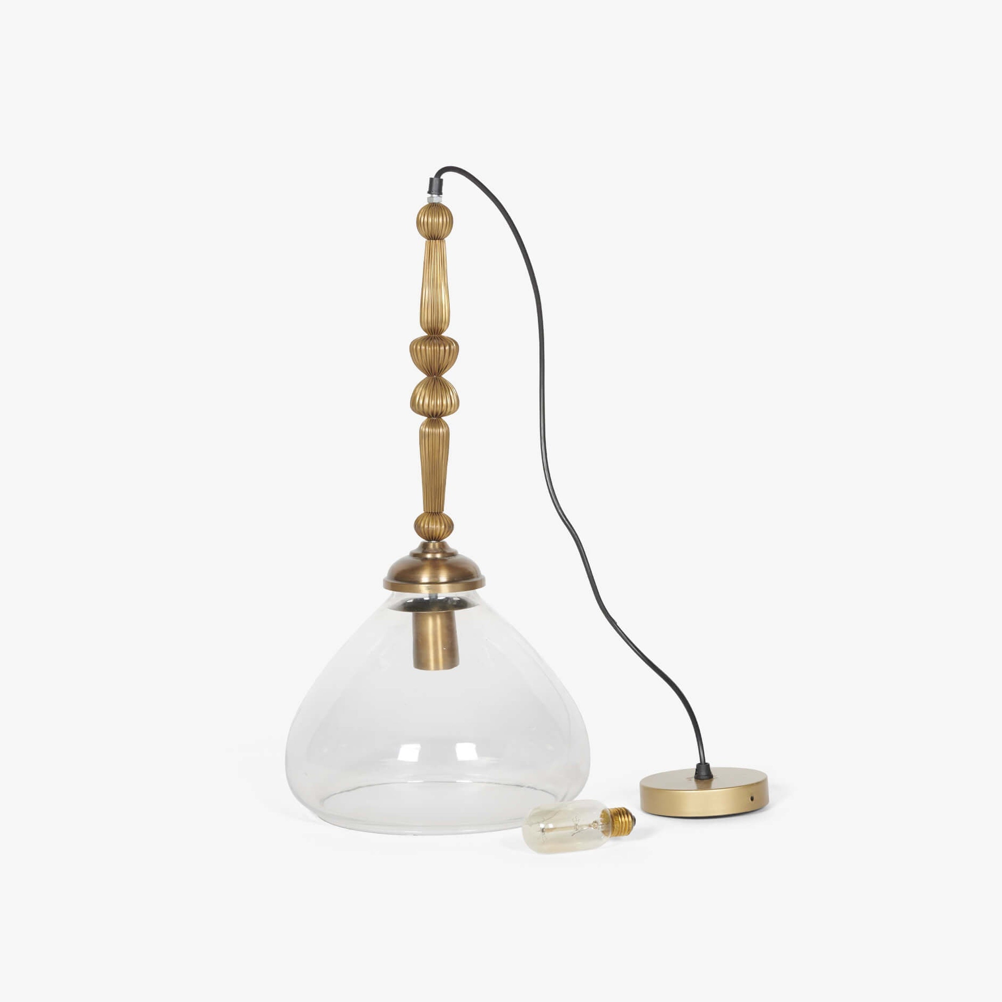 Kurashi Drop Hanging Lamp - Orange Tree Home Pvt. Ltd.