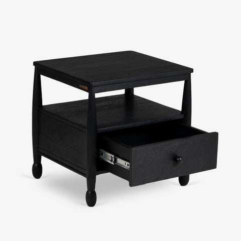 Archie Spindle Bedside Table