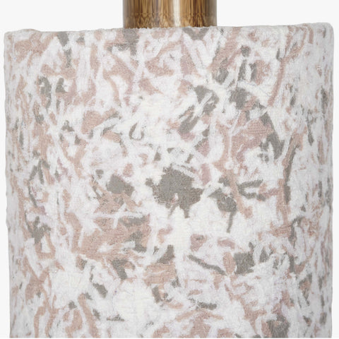 Flake Hanging Lamp Beige Tall - Orange Tree Home Pvt. Ltd.