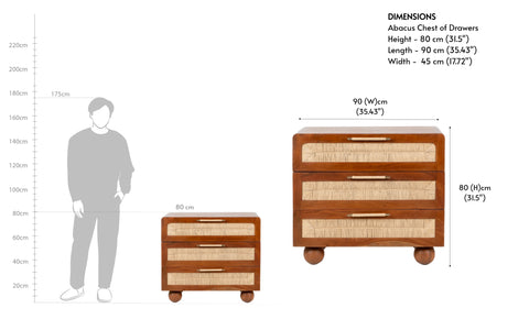 Abacus Chest of Drawers