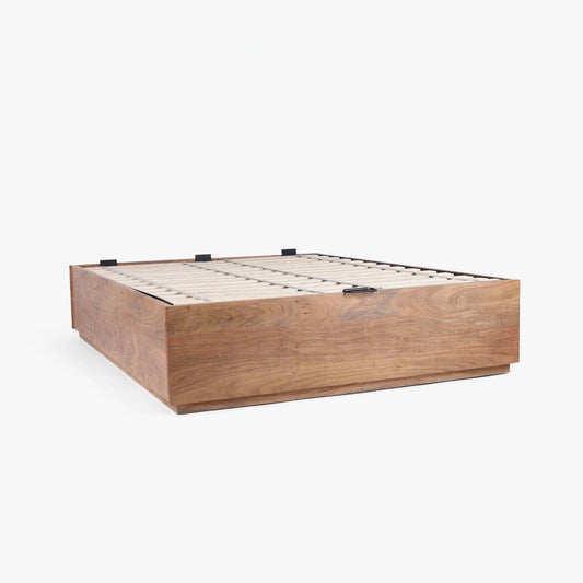 Acacia Hydraulic Storage King Bed Base