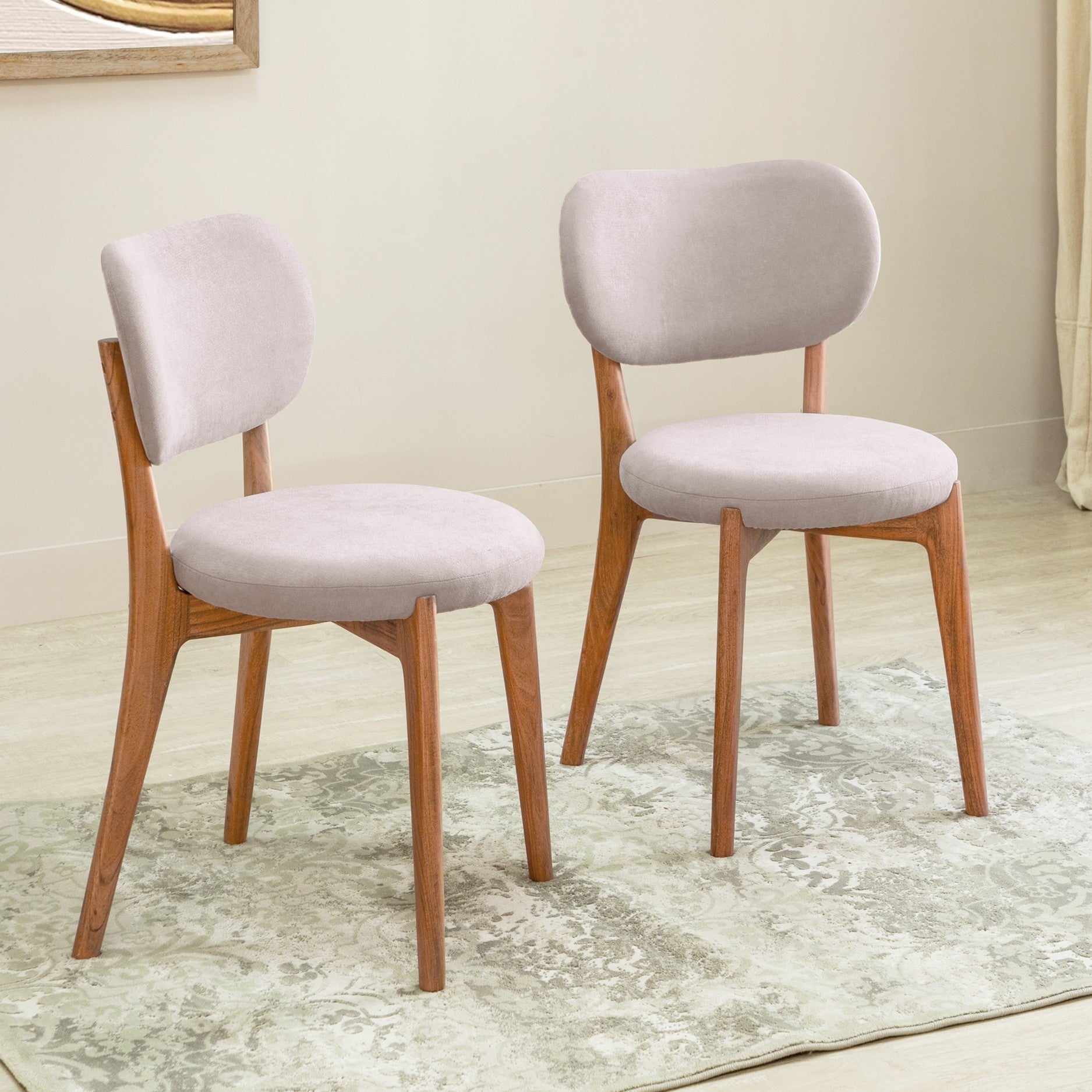 Acme Curve Dining Chair Set Of 2