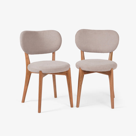 Hiro Curve Dining Chair Set Of 2