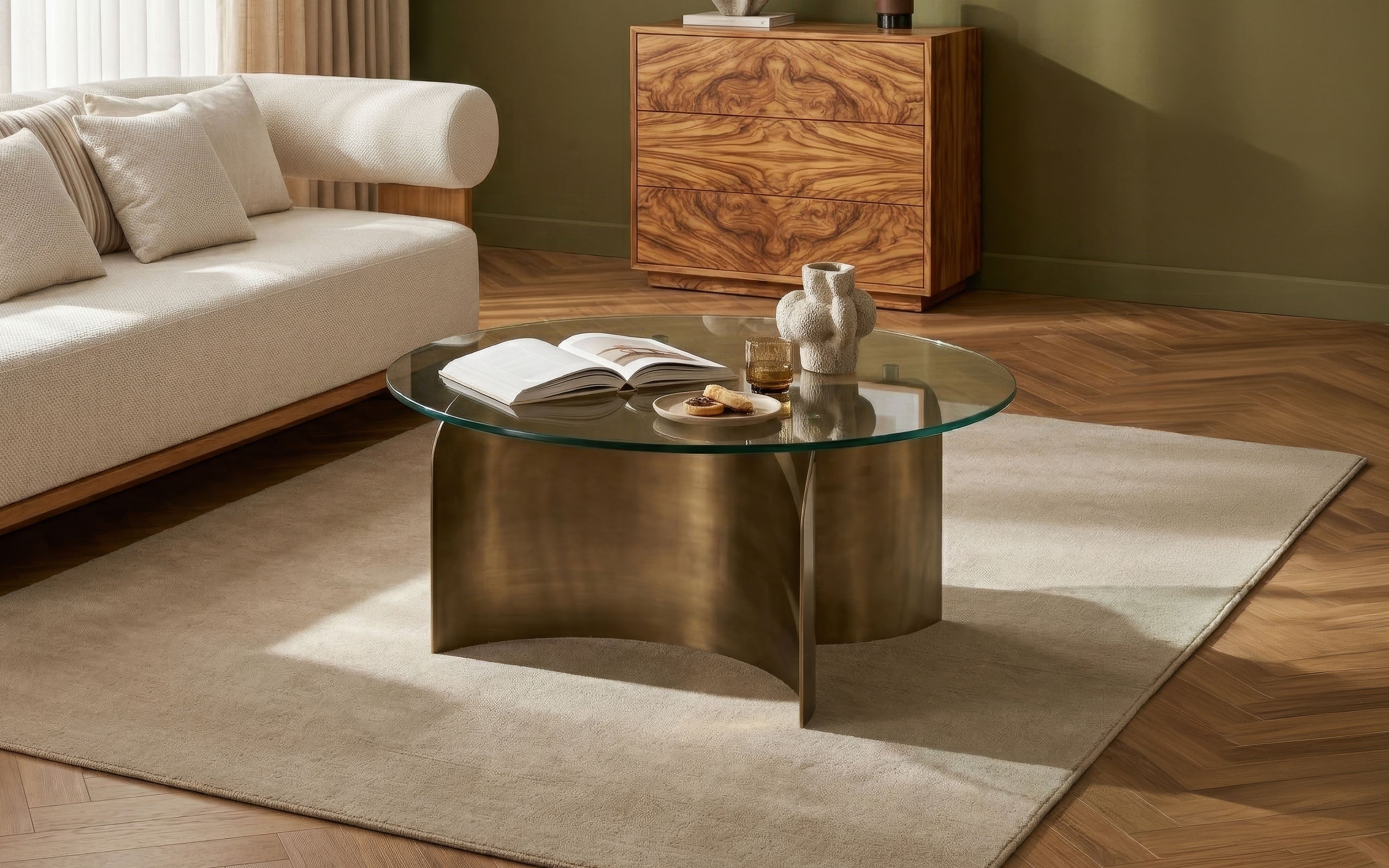 Solace Coffee Table - Orange Tree