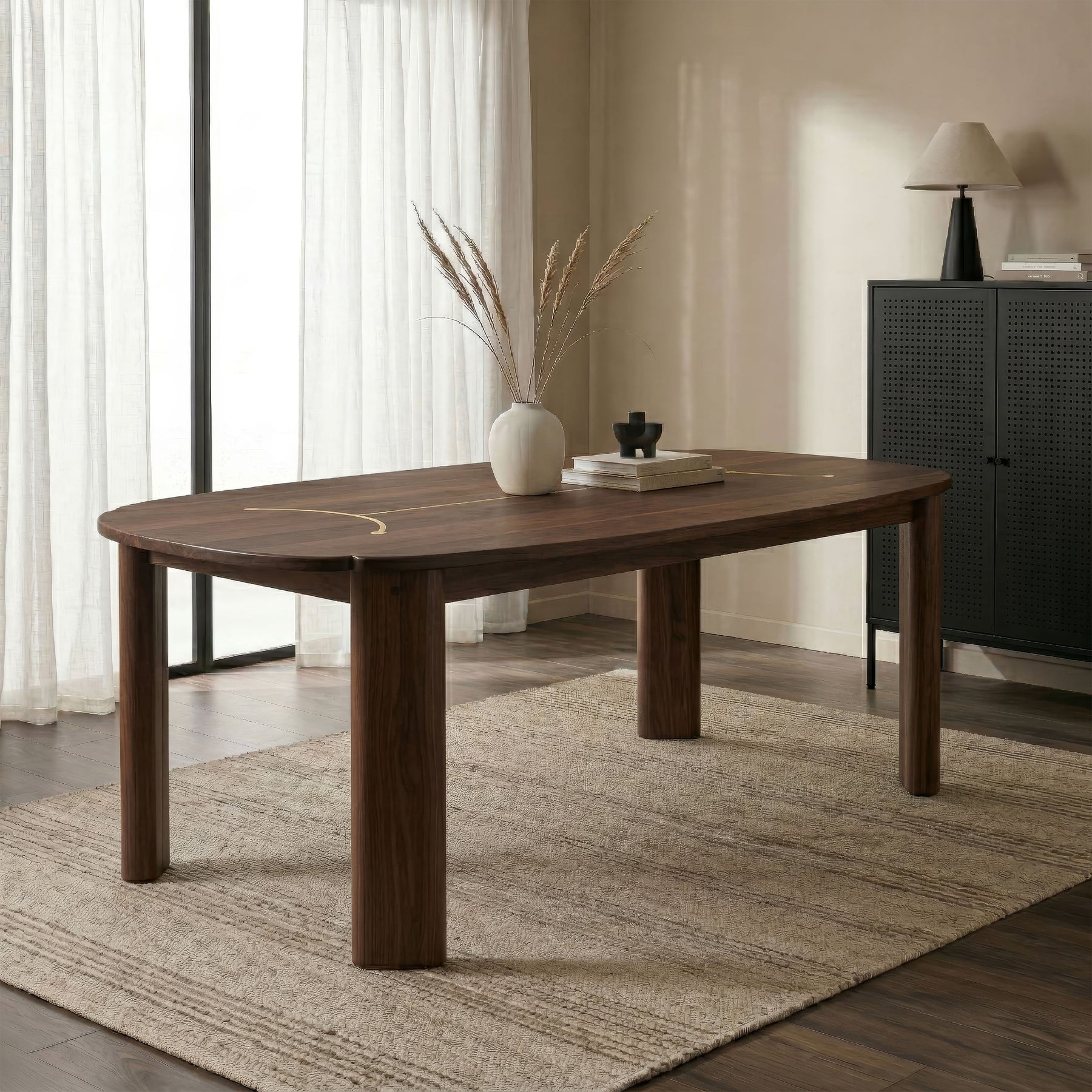 Twilight Wooden Dining Table