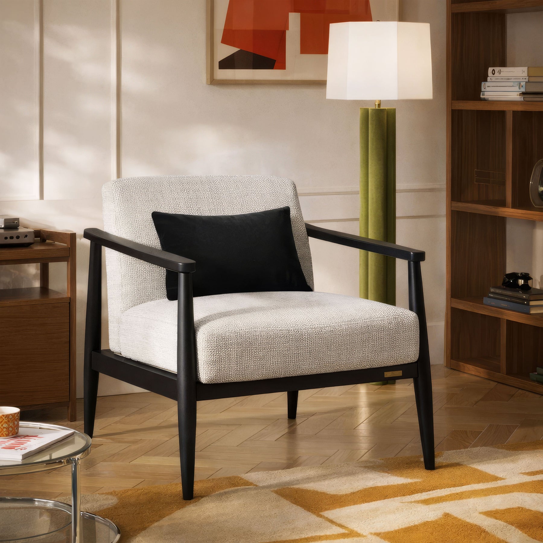Archie Spindle Lounge Sofa Chair