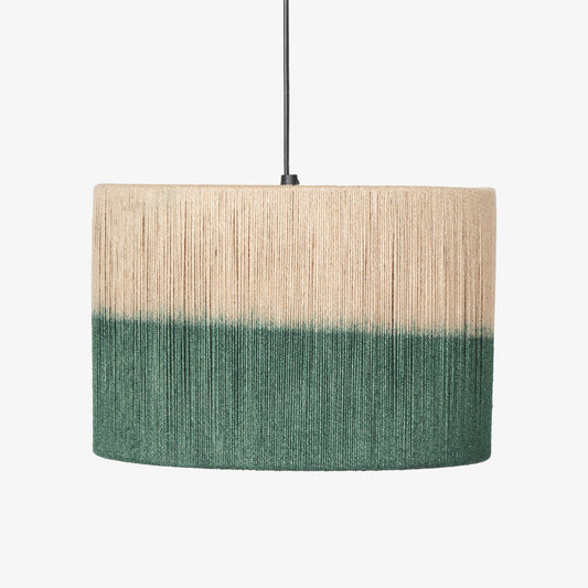 Afreen Green Squat Hanging Lamp