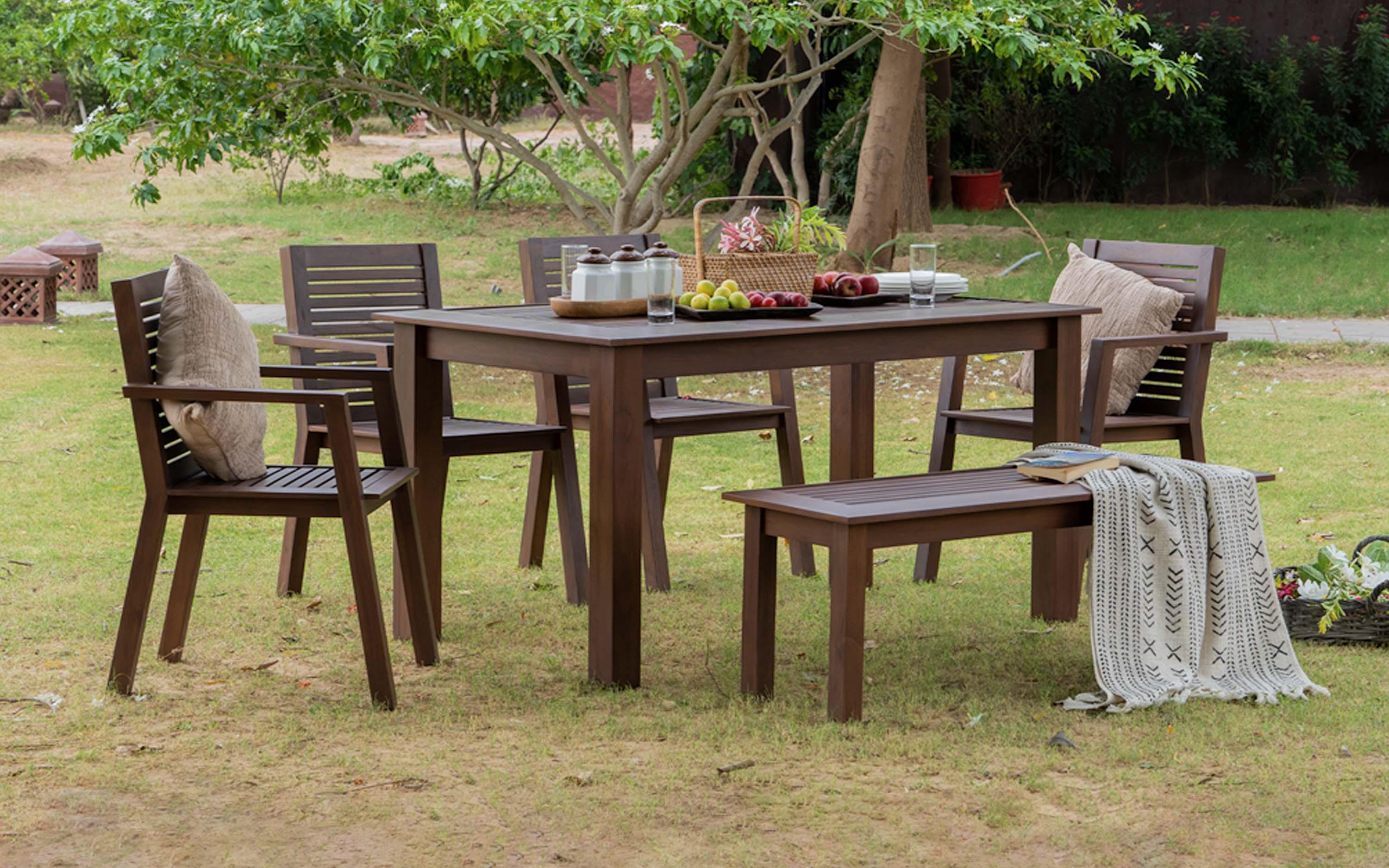 Alfresco Outdoor Bench Orange Tree Home