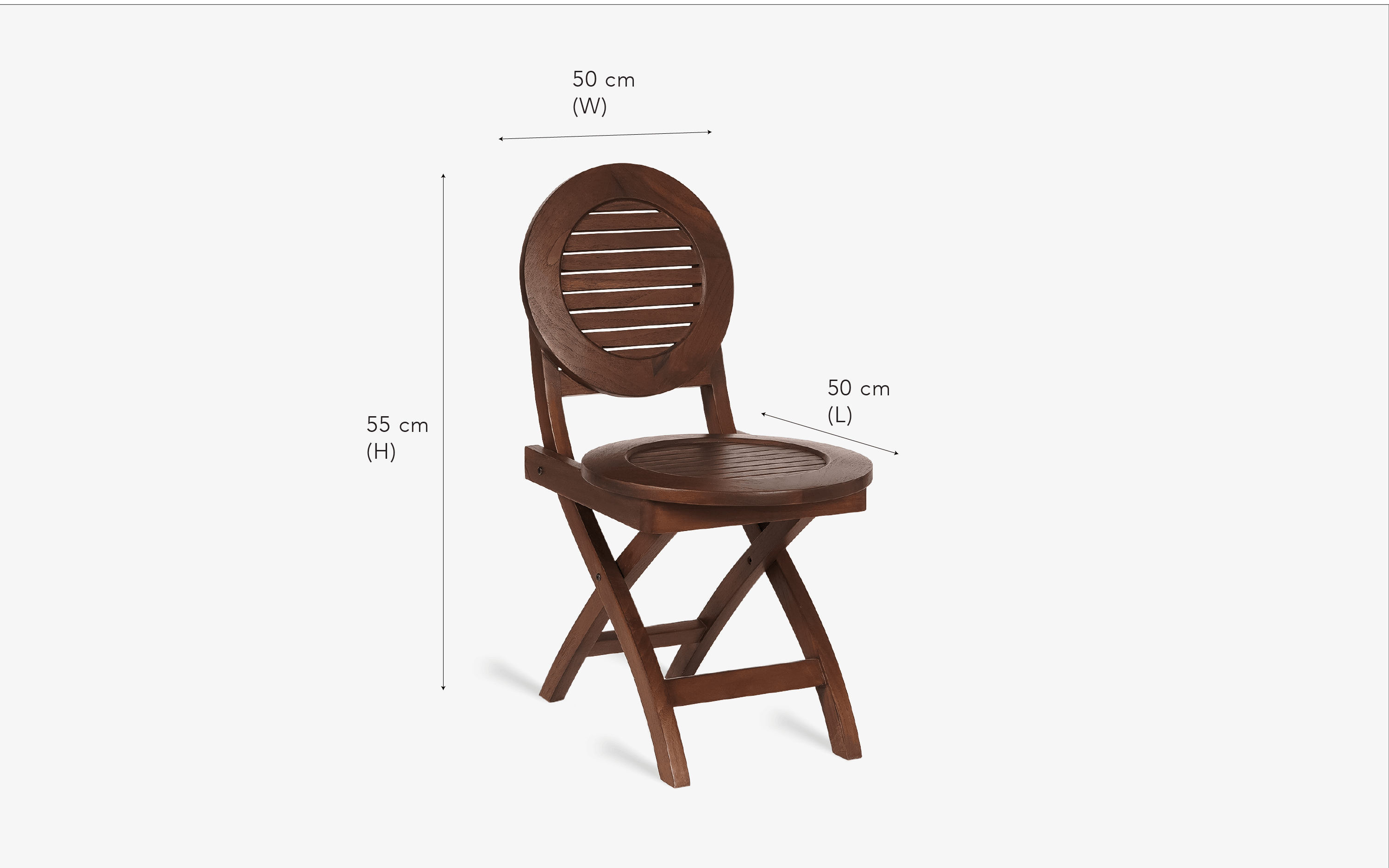 Round lawn deals chair