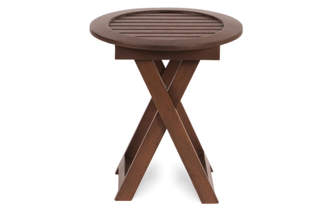 Alfresco Outdoor Folding Round Stool