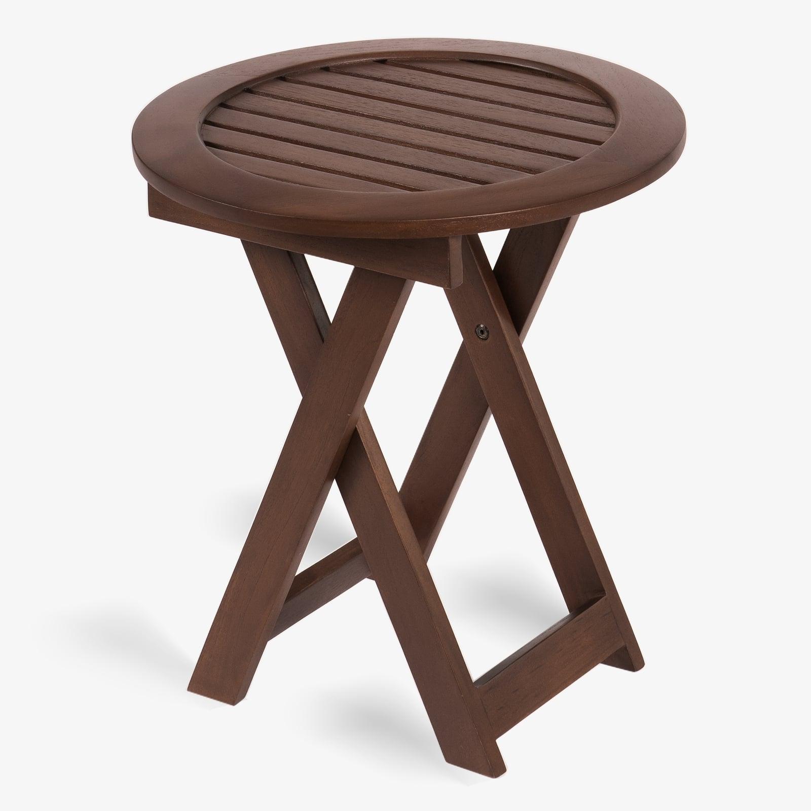 Alfresco Outdoor Folding Round Stool