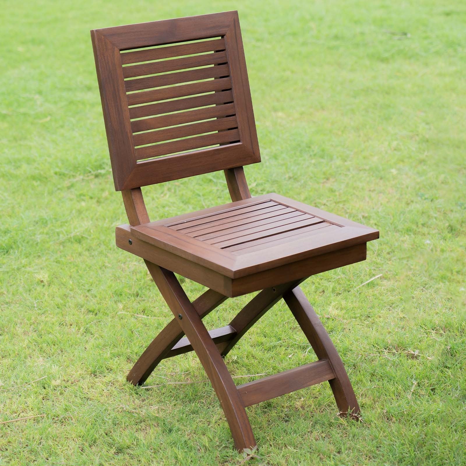 Alfresco Outdoor Folding Square Chair