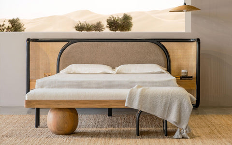 Andaman bed design furniture. Andaman simple wooden bed design. Andaman wooden double bed design. OT Home