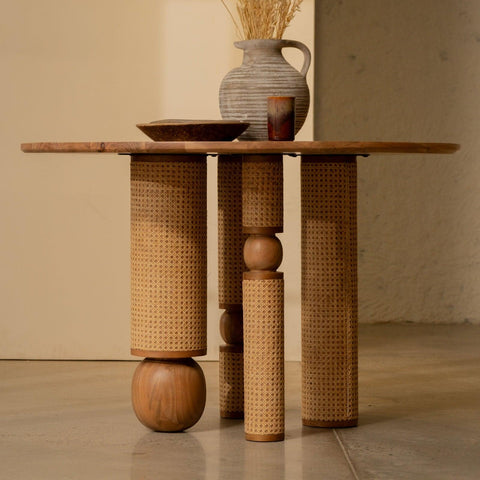 Andaman dining table design. Andaman dining table set 4 seater. OT Home