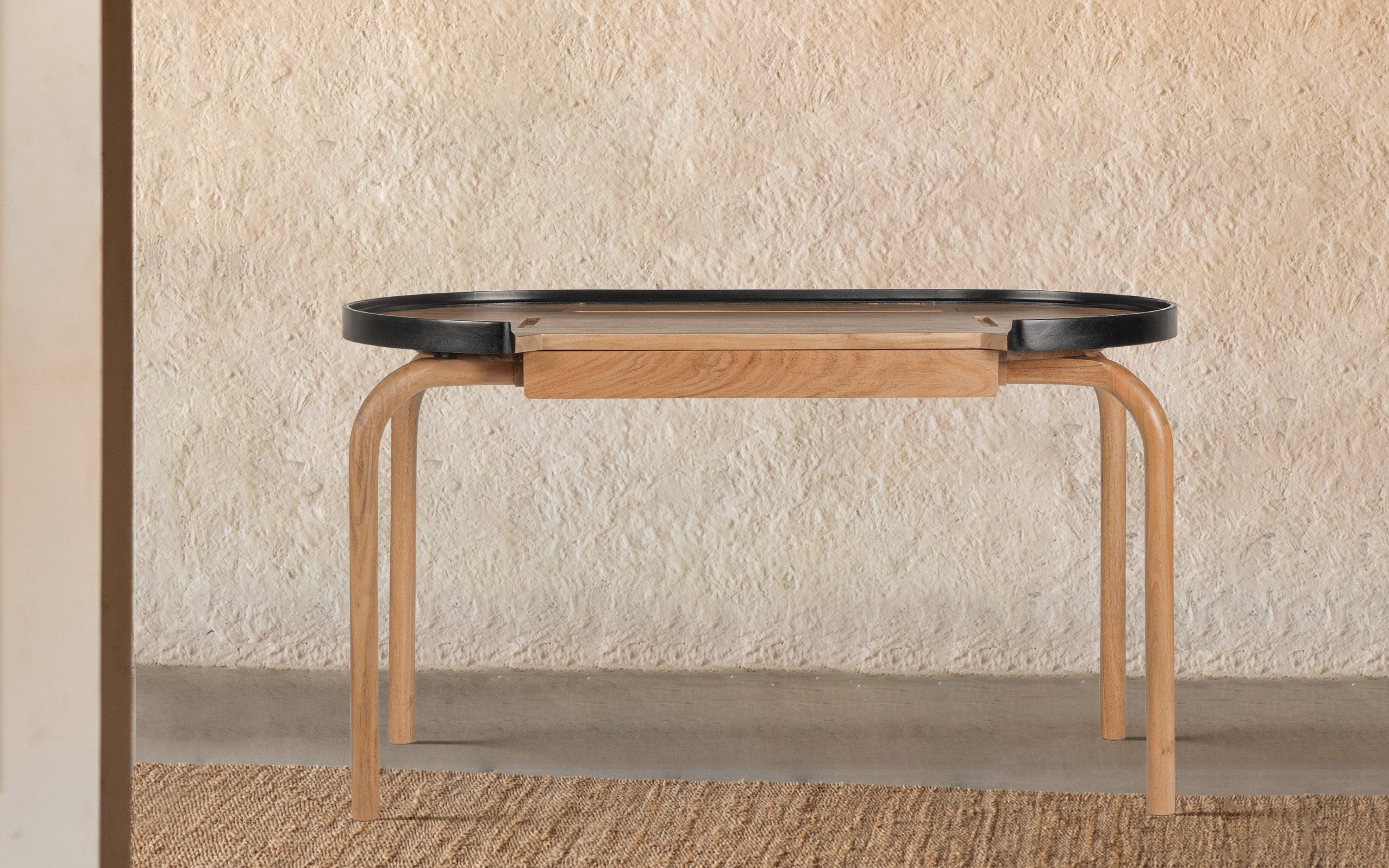 Buy Andaman Solid Wood Study Table with Storage Drawer - Orange Tree