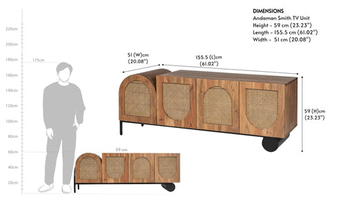 Andaman Smith TV Unit