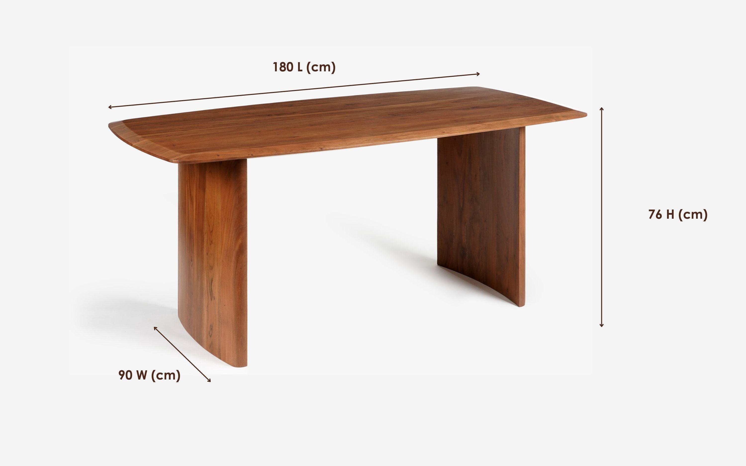 Anish Dining Table With Wayane Chair With Arm - Main Image