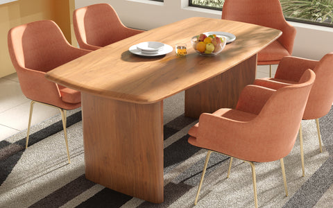 Anish Dining Table With 6 Archi Chair