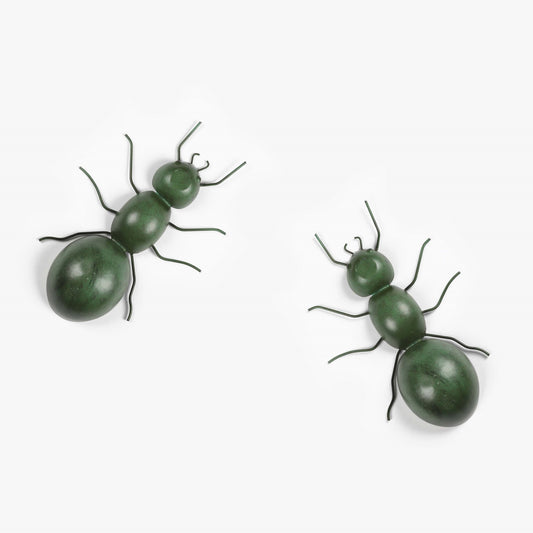 Ant Wall Decor Green Big Set Of 2