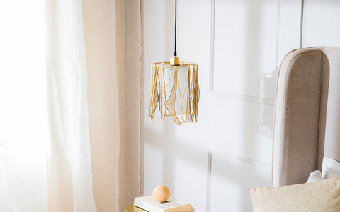 Aponi Tall Hanging Lamp