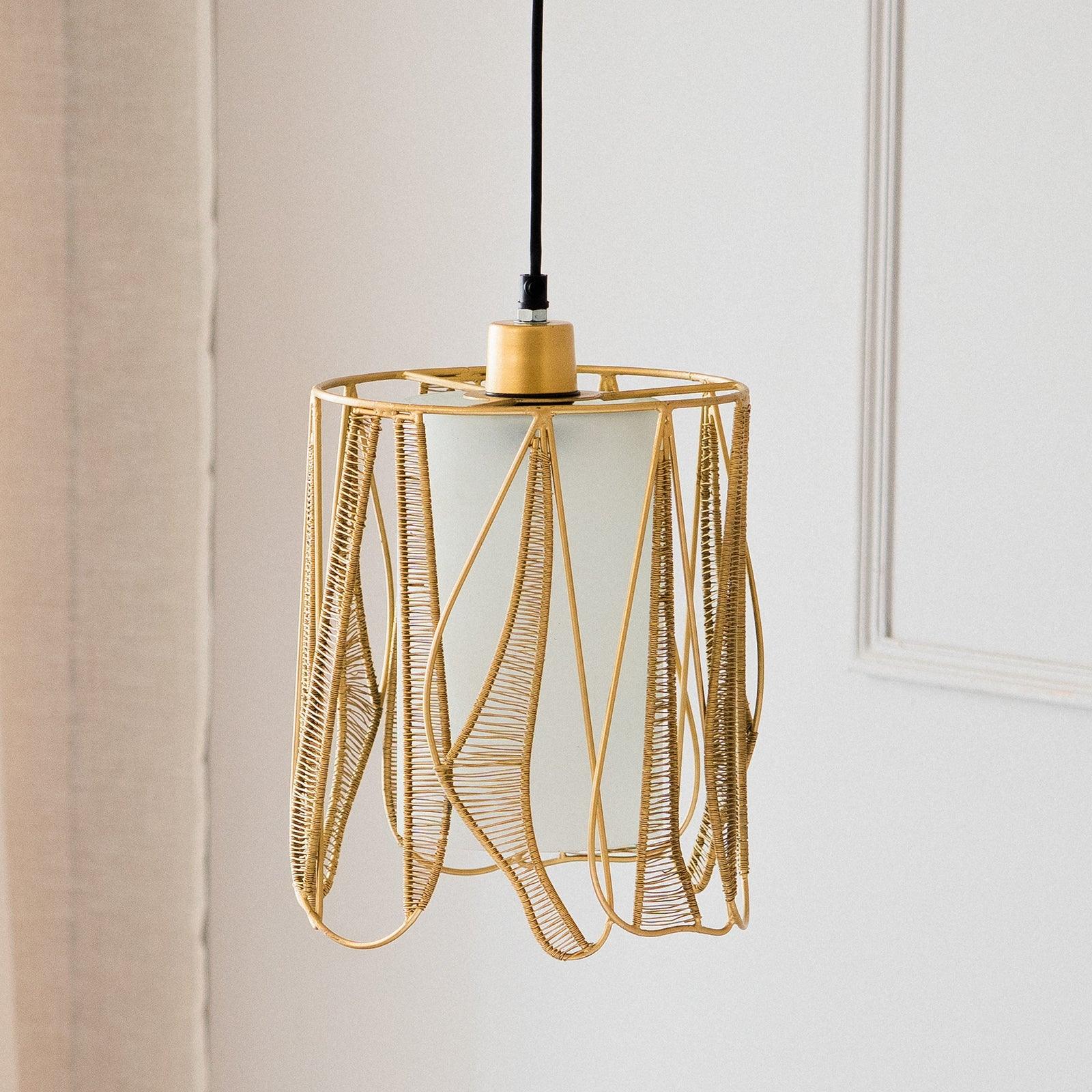 Aponi Tall Hanging Lamp