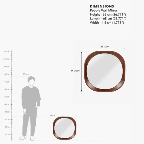 Pebble Wall Mirror