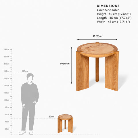 Cove Side Table
