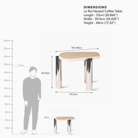 Le Roi Nested Coffee Table