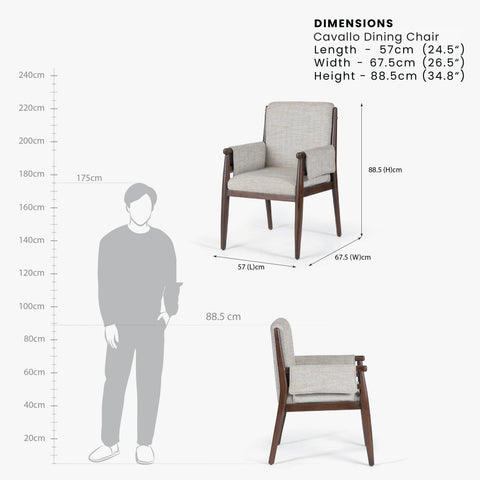 cavallo dining chair 