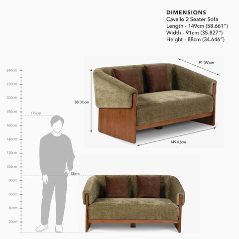 2 seater sofa dimension image 