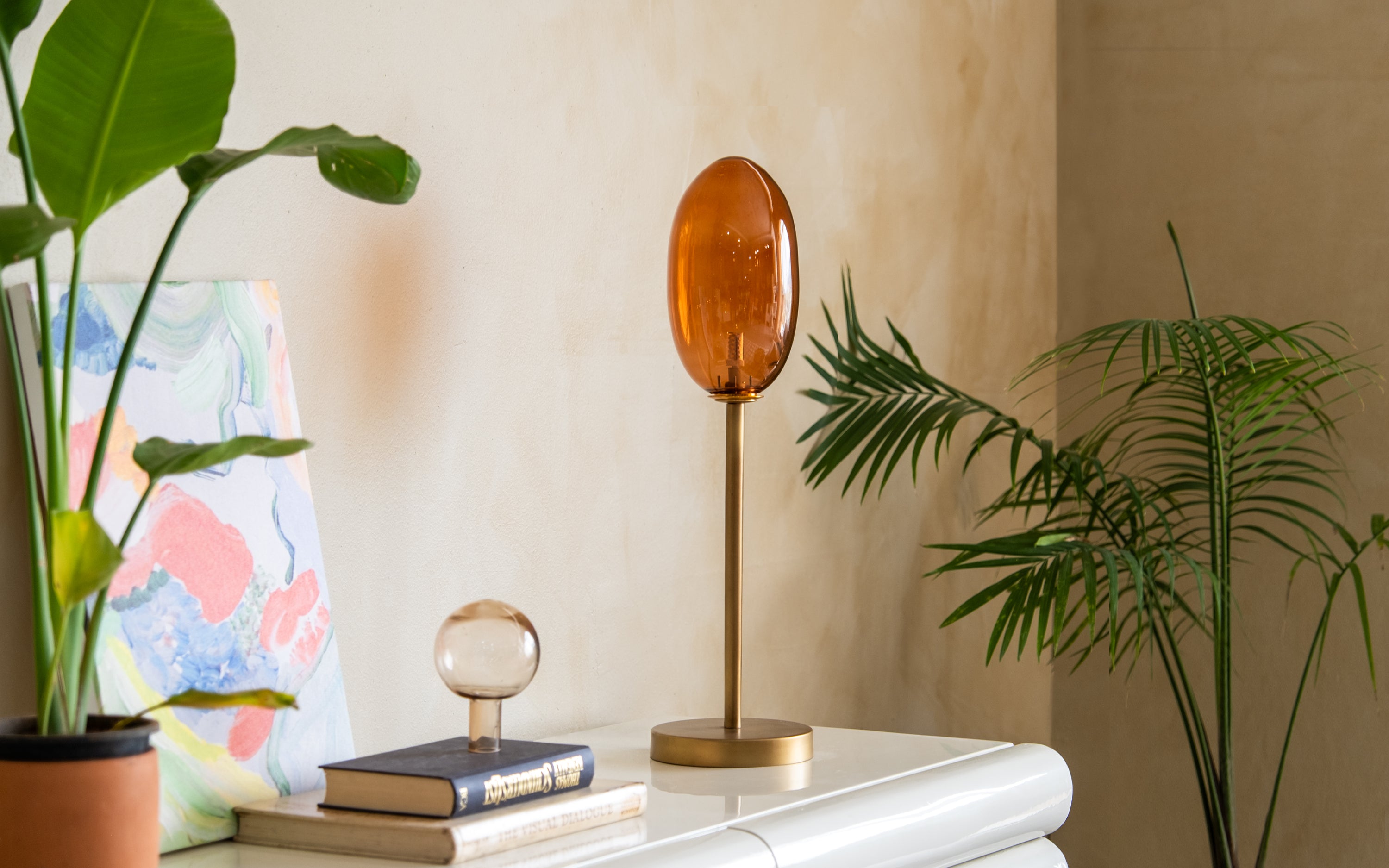 Astra Table Lamp - Orange Tree