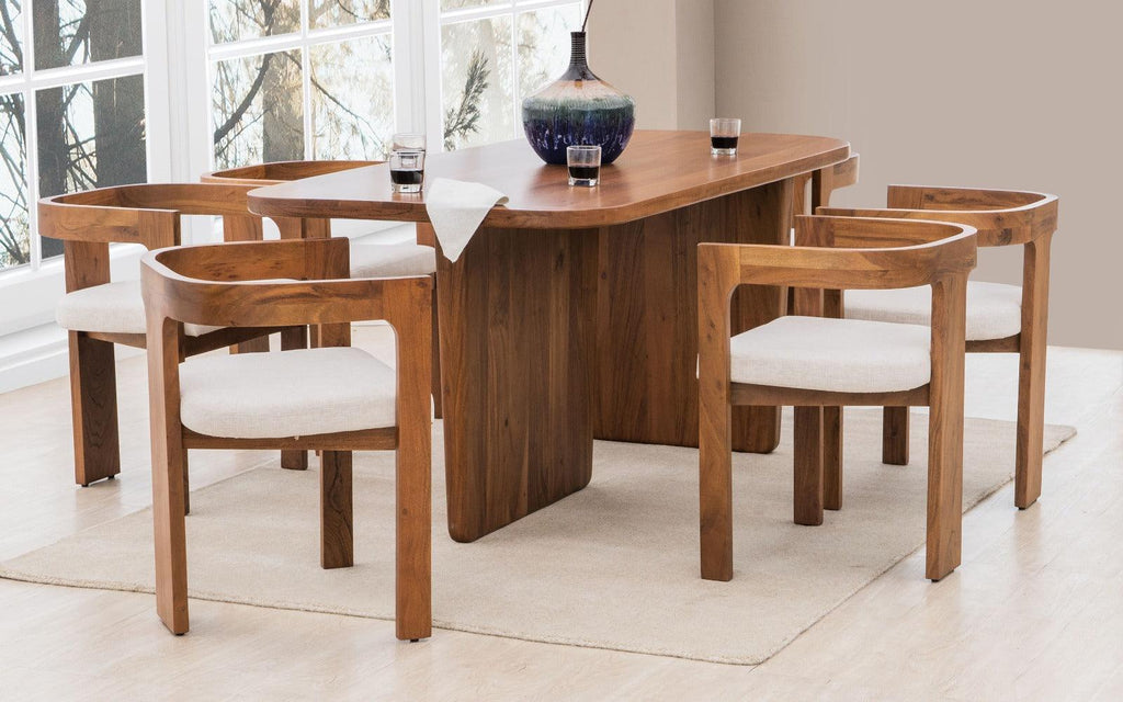 Attica Dining Table 6 Seater
