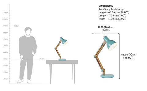 Auro Study Table Lamp