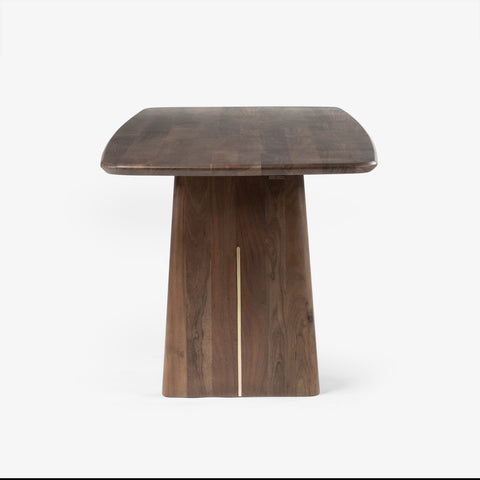 Short wooden stool or side table