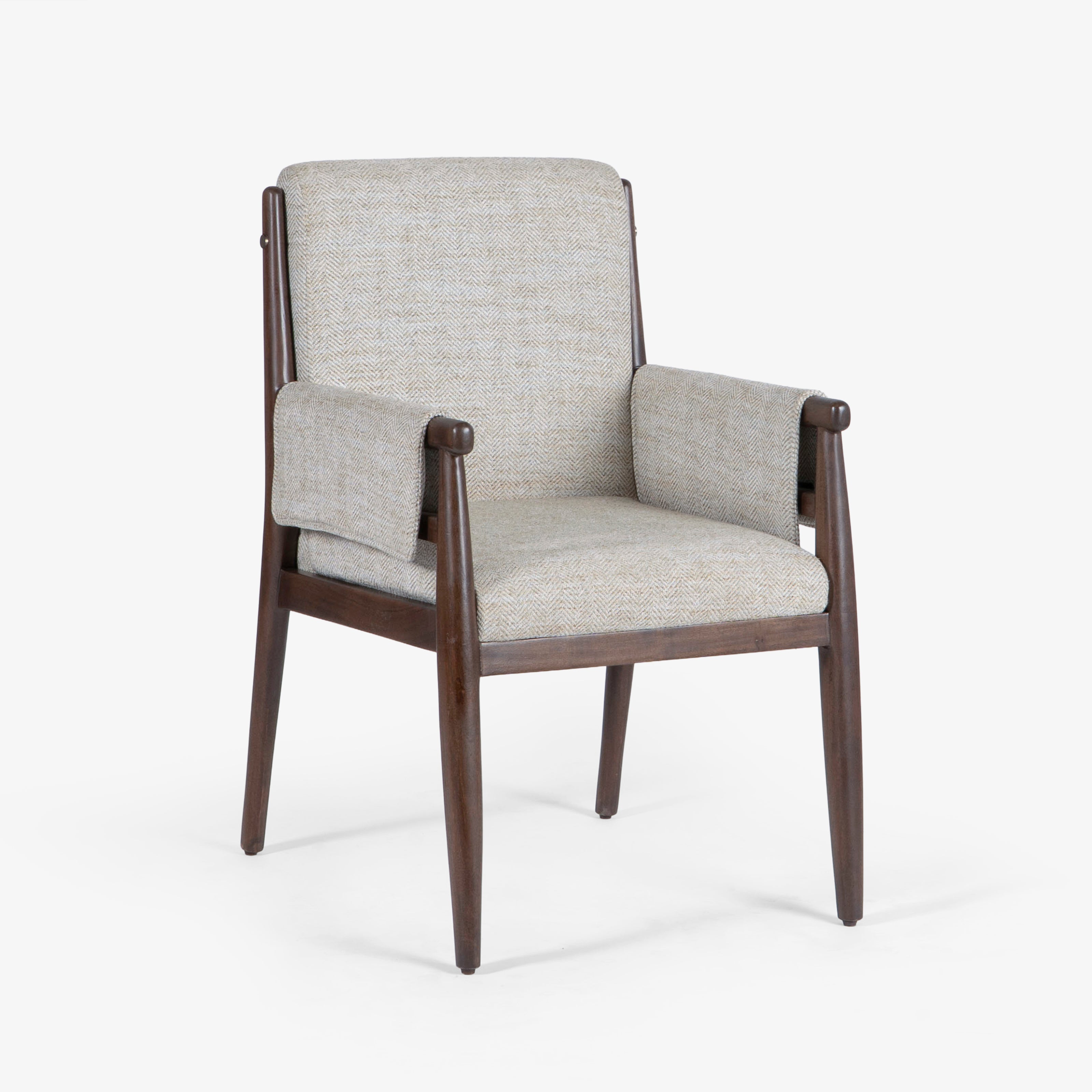 Single upholstered armchair