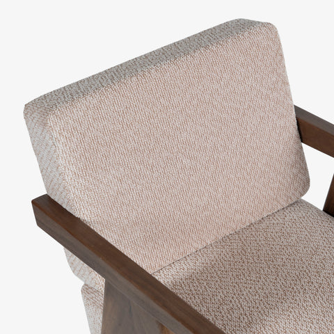 Armrest and cushion detail