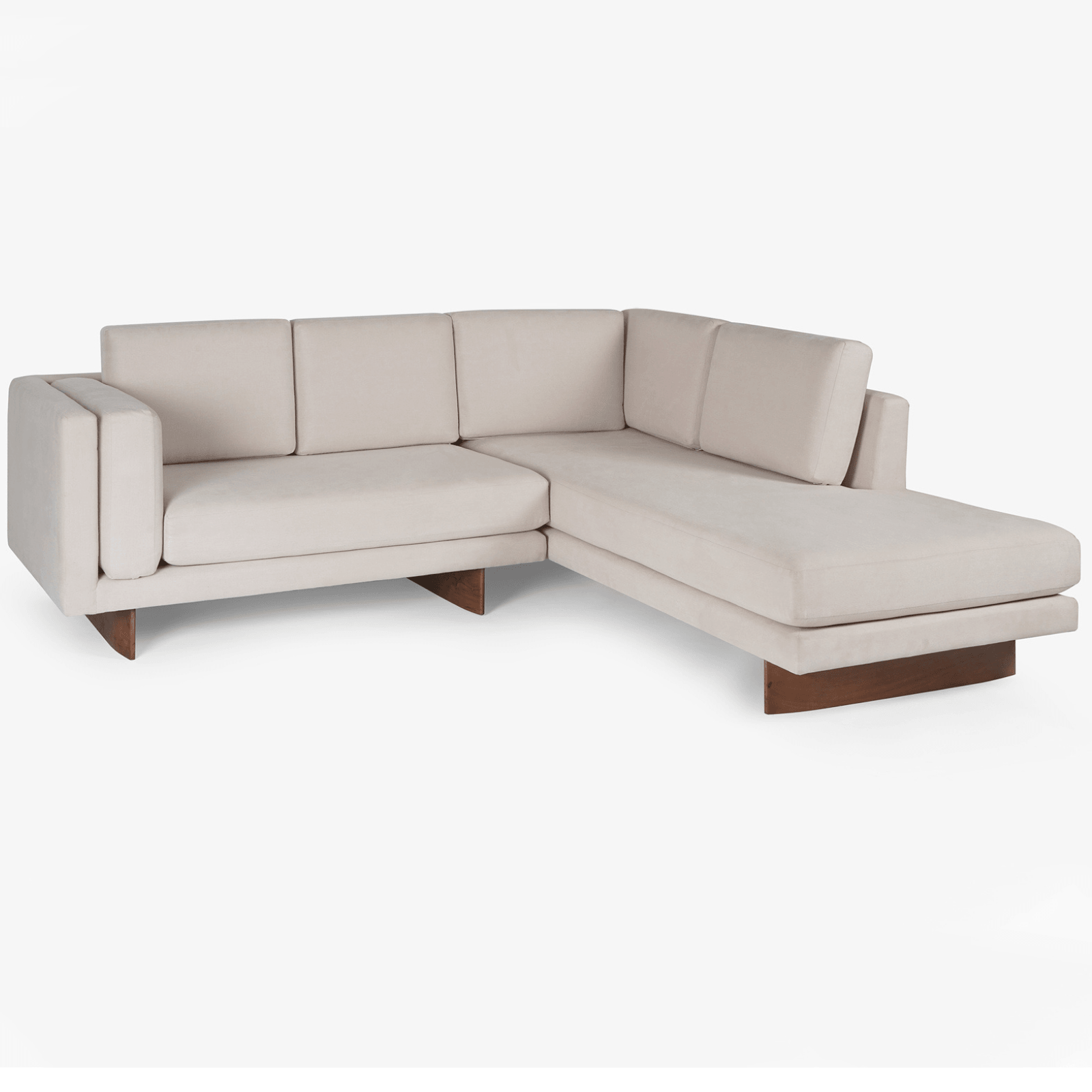 Chiyo L Shape Sofa Set (2 Seater + Left Aligned Chaise)