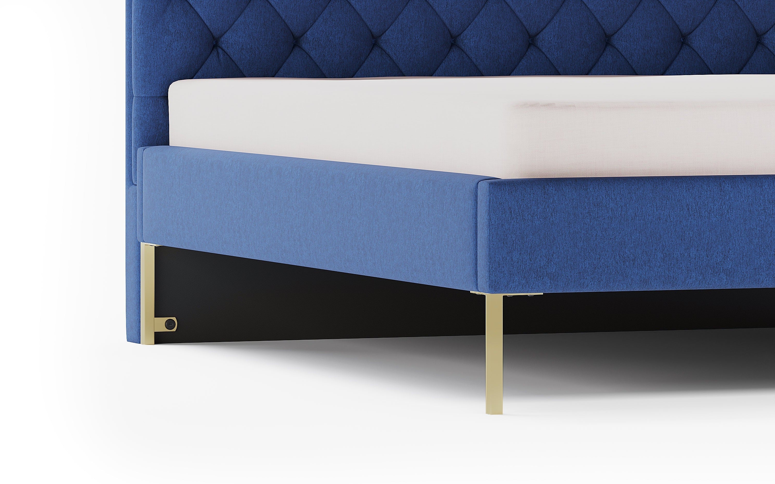 June Upholstered King Non Storage Bed