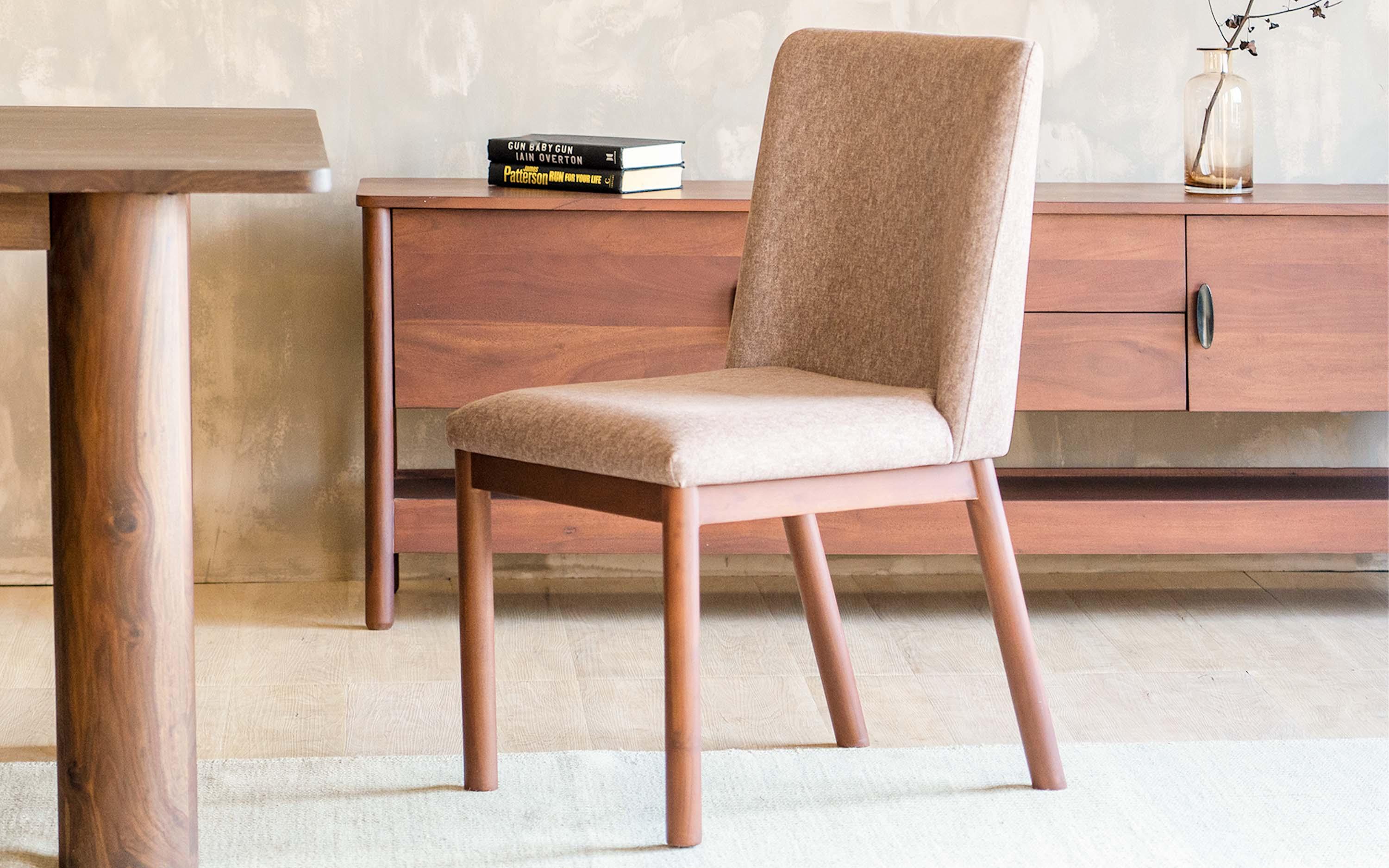 Coco Dining Chair Set Of 2- Orange Tree Home - Close shot - from left angle - Orange Tree