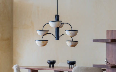 Crater Chandelier
