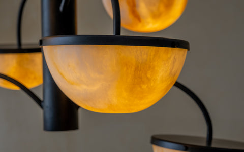 Crater Chandelier