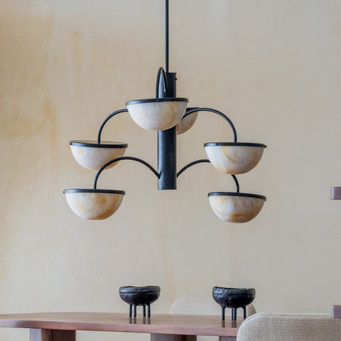 Crater Chandelier