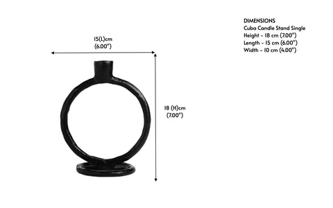 Cuba Candle Stand Single