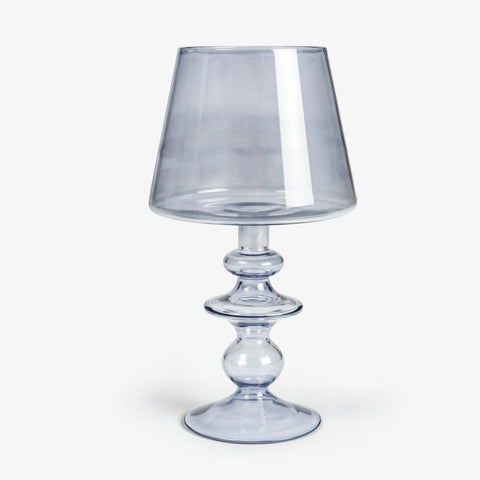 Ambar Tealight Holder Grey