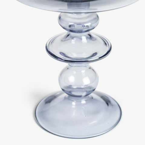 Ambar Tealight Holder Grey
