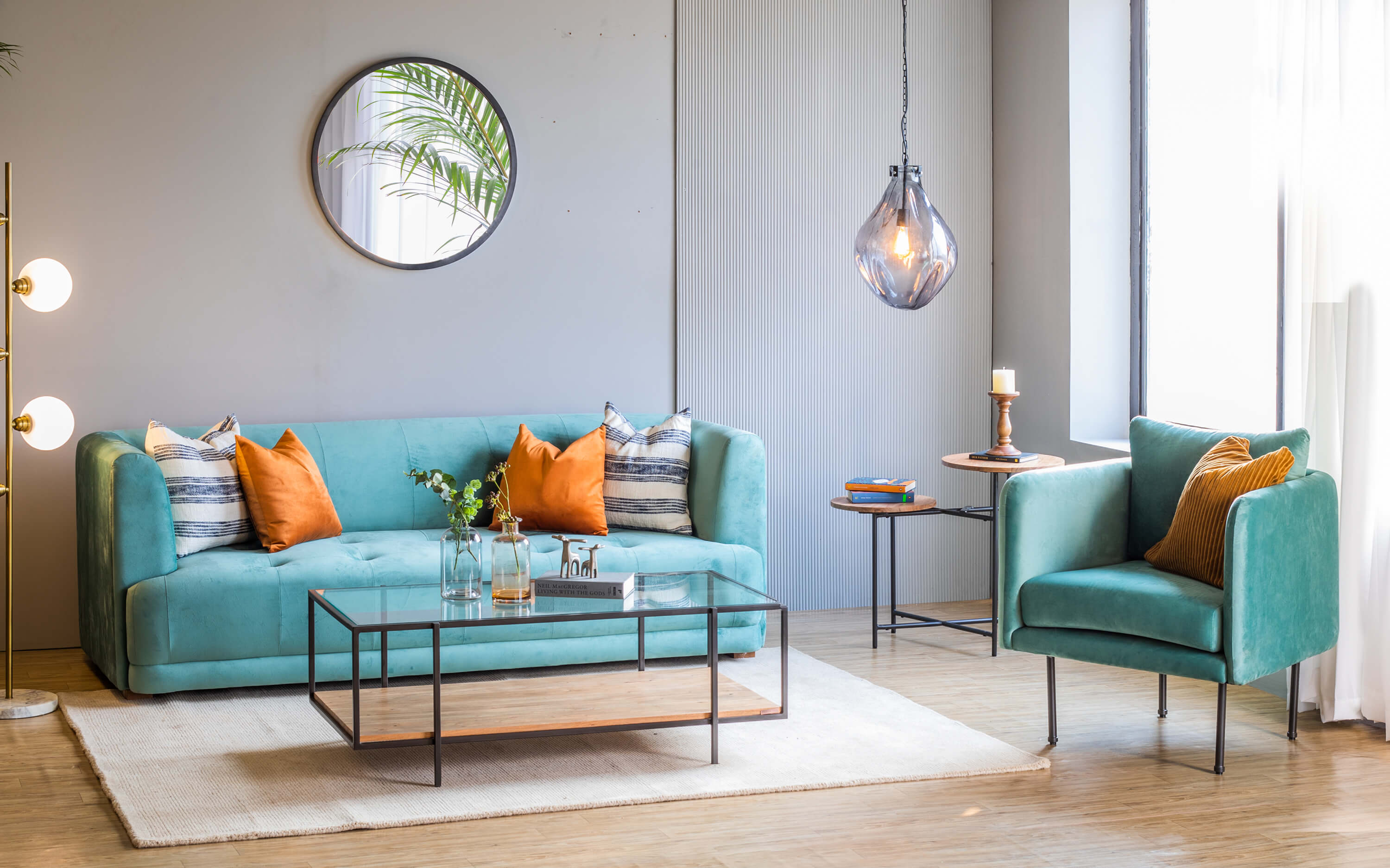 Daburu Lounge Chair Mint Green